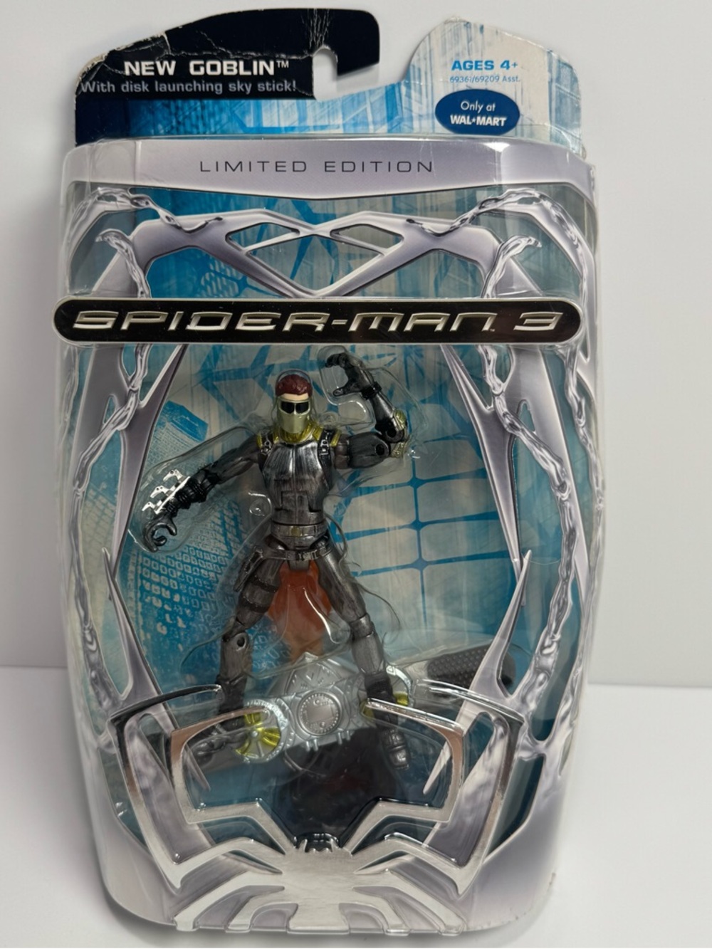 Spider-Man 3 New Goblin Limited Edition Walmart Exclusive Action Figure Hasbro